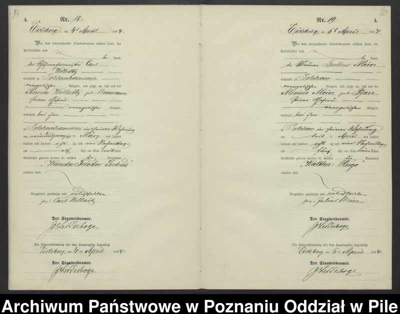 Obraz 13 z jednostki "Księga urodzeń"