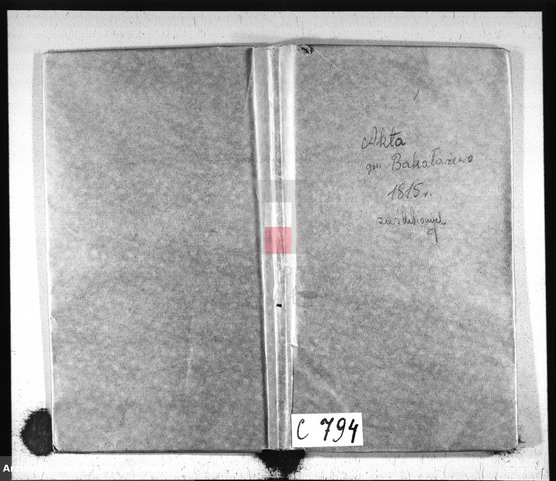 image.from.unit.number "Akta Gminy Bakałarzewskiey Zaślubionych"