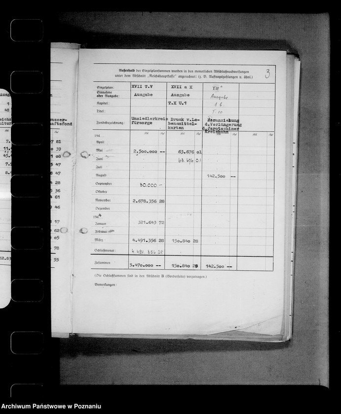 Obraz 7 z jednostki "Abschlussnachweisungen"