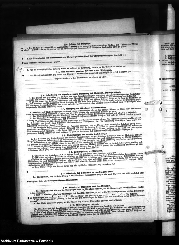 Obraz 19 z jednostki "Wohnungszuweisungen für Deutsche. Verdrängung der Polen."