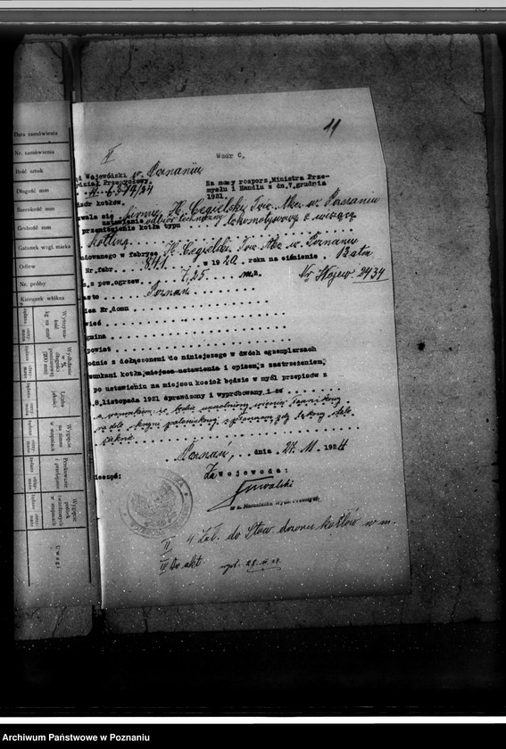 Obraz 15 z jednostki "Wydział Powiatowy w Jarocinie nr woj. kotła 2432"