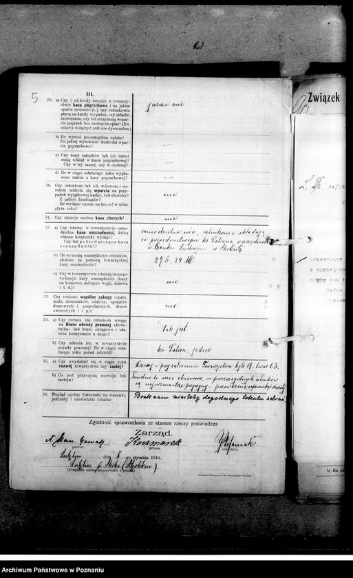 Obraz 9 z jednostki "Sprawozdania z działalności, korespondencja"