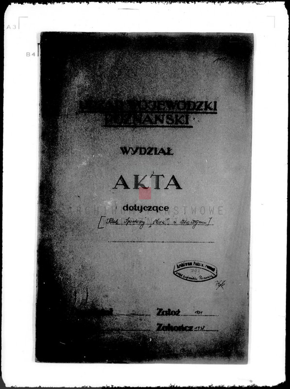 Obraz 4 z jednostki "/Klub Sportowy,,Obra" w Zbąszyniu/"