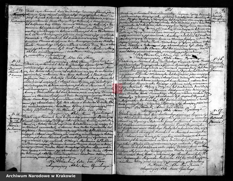 Obraz z zespołu "Akta stanu cywilnego Parafii Rzymskokatolickiej w Sławicach"