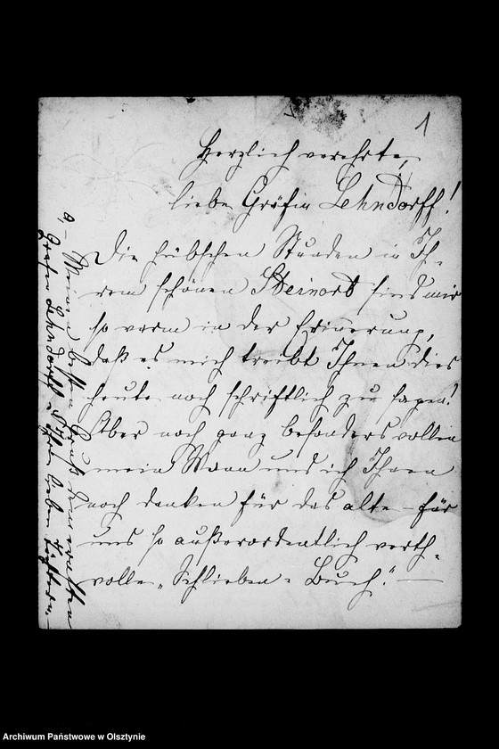 image.from.unit.number "/Helene v. Boddien geb. Gfin v. Schlieben- Sanditten an Anna Gfin Lehndorff geb. Gfin Hahn/"