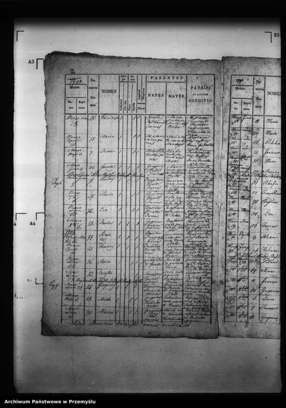 image.from.unit.number "[Kopie ksiąg metrykalnych parafii Borszowice z filiami Bybło, Paćkowice (dekanat Niżankowice)]"