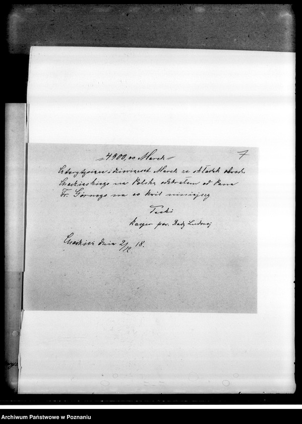 Obraz 10 z jednostki "Korespondencja, wytyczne, listy składek członkowskich"