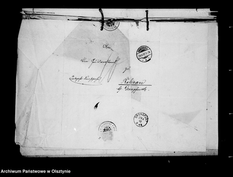 image.from.unit.number "Verschiedene Behörden an den Gutsvorstand von Rehsau"