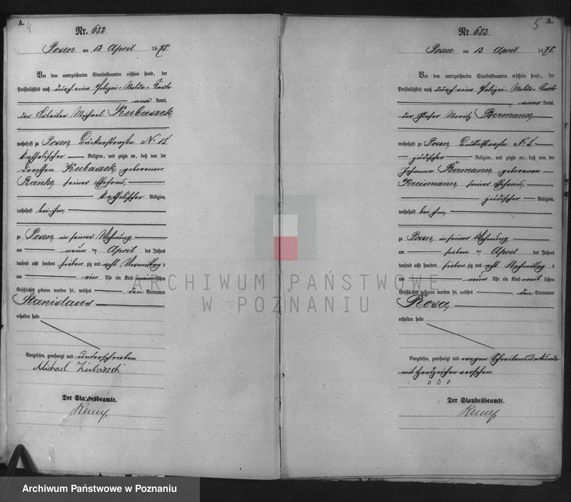 Obraz 4 z jednostki "Księga urodzeń t. II"