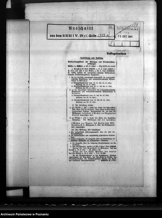 Obraz 18 z jednostki "Medizinal - technische Gehilfinnen"