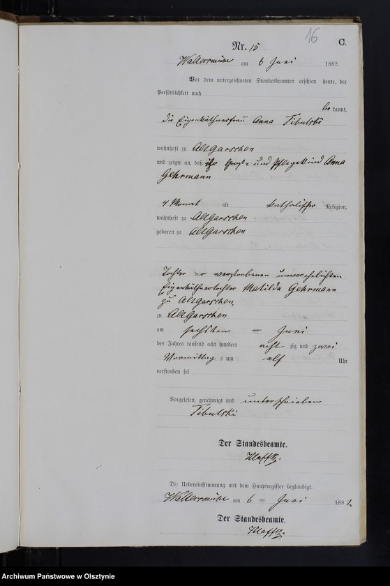 image.from.unit.number "Sterbe-Neben-Register Nr 1 - 46"