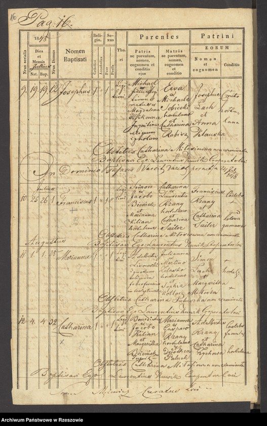 image.from.unit.number "Księga urodzeń dla miejscowości Wola Pławska"