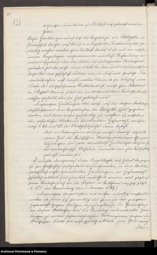 image.from.unit.number "Sitzungen und Urteil des Kammergerichts gegen den Grafen von Działyński und Genossen wegen Hochverrats am 25, 26 und 28.IV.1865"