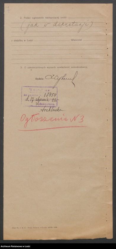 Obraz 9 z jednostki "Cukiernia „Esplanada” wł. Wawrzyniec Gierbich i s-ka"