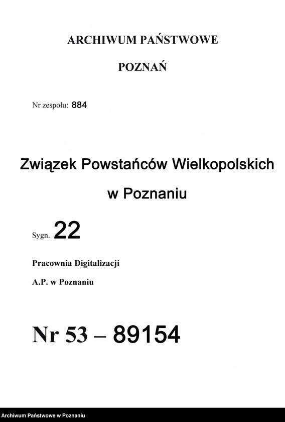 image.from.unit.number "Protokolarz Komisji Weryfikacyjnej Towarzystwa Powstańców Wielkopolskich."