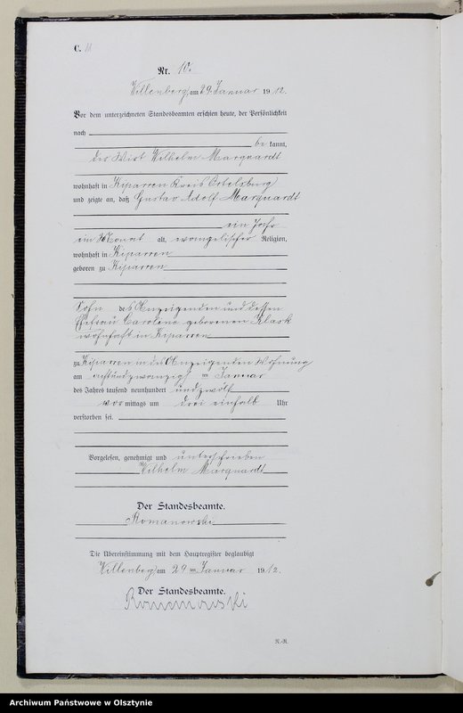 image.from.unit.number "Sterbe-Neben-Register Nr 1 - 124"