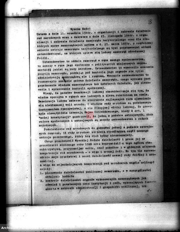 Obraz 5 z jednostki "Sprawozdanie Miejskiej Rady Narodowej w Szczecinie z działalności w roku 1948"