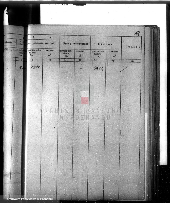 image.from.unit.number "Sprawozdanie z działalności organów ochrony lasów za rok 1934"