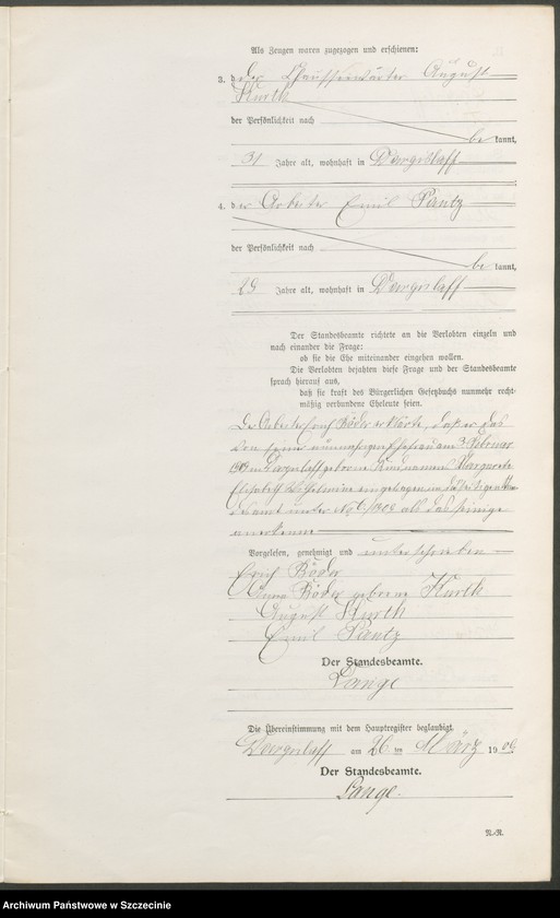 Obraz 9 z jednostki "Heiratsregister"
