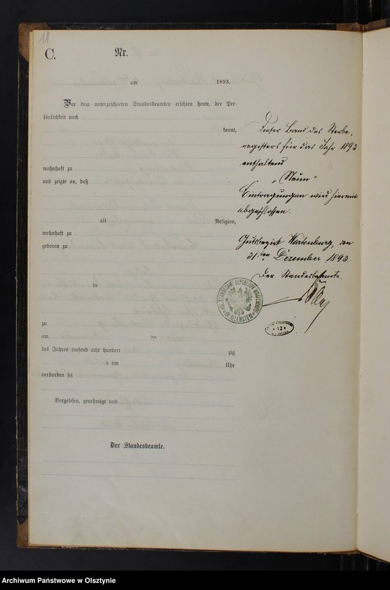 image.from.unit.number "Sterbe-Haupt-Register Nr 1 - 9"