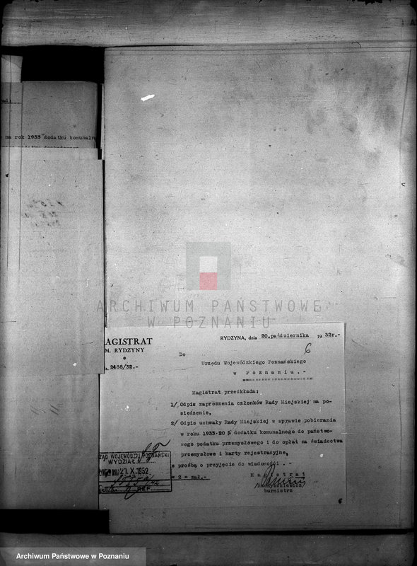 Obraz 10 z jednostki "Daniny Komunalne miasta Rydzyny"