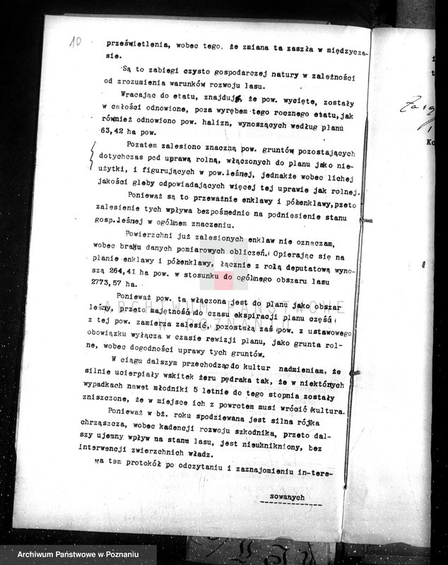 Obraz 14 z jednostki "Nadzór nad gospodarką w lasach majątku Czerniejewo powiecie gnieźnieńskim"