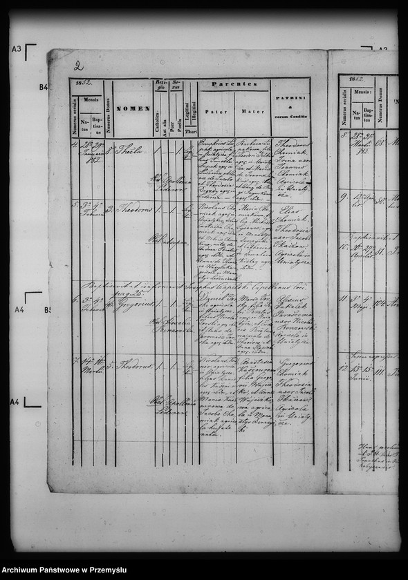 Obraz 6 z jednostki "[Kopie ksiąg metrykalnych parafii Uniatycze (dekanat Drohobycz)]"