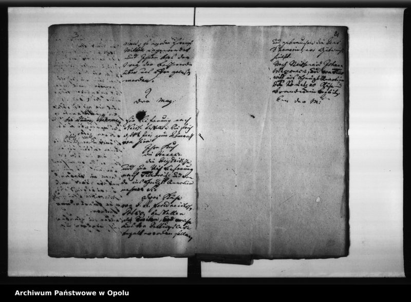 Obraz 8 z jednostki "Acta des Magistrats zu Oppeln ueber die Frage ob die ehemalige Minoritten Innsel Polko zum Lande oder zum städtischen Verbande gehören? 1813"