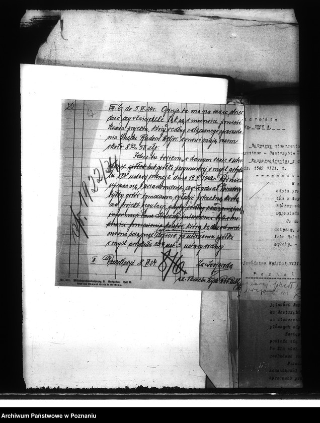 Obraz 20 z jednostki "Spółka melioracyjna Augustowo powiat bydgoski"