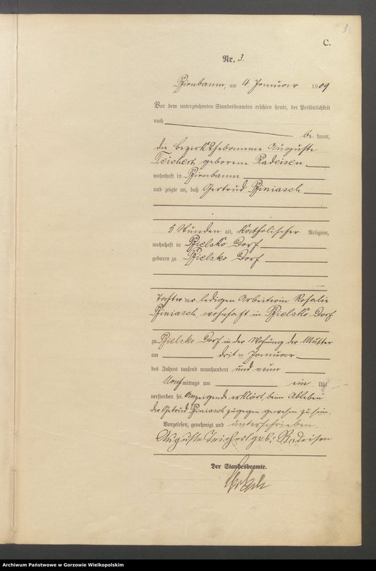 Obraz 5 z jednostki "Sterbe - Haupt - Register"
