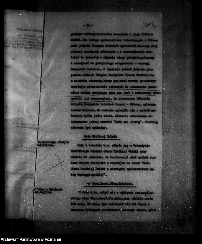 Obraz 7 z jednostki "Sprawozdania sytuacyjne tygodniowe za czas od 2 września do 27 października 1927 r."