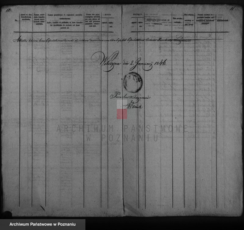 Obraz 8 z jednostki "Duplicat copulatorum, baptisatorum, mortuorum"