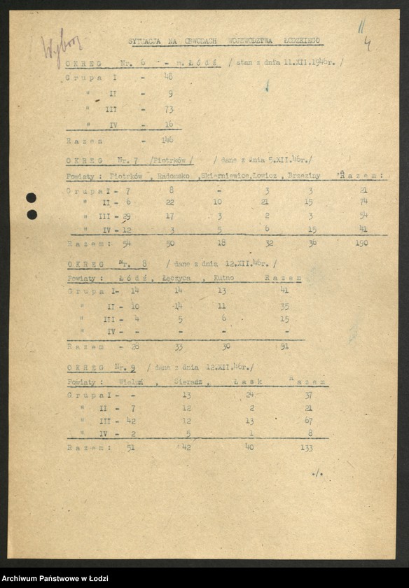 Obraz 5 z jednostki "Wybory do Sejmu - korespondencja [w sprawie przygotowań meldunek o przebiegu wyborów oraz instrukcja Komitetu Centralnego dotycząca partyjnej Trójki Wyborczej]"