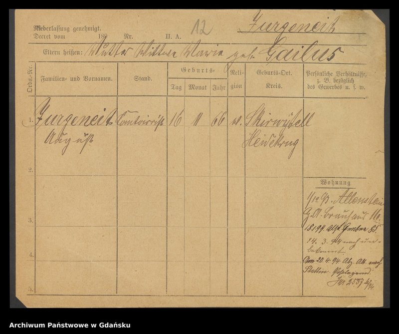 image.from.unit.number "Karty meldunkowe: Jurgait - Jutrzenka"