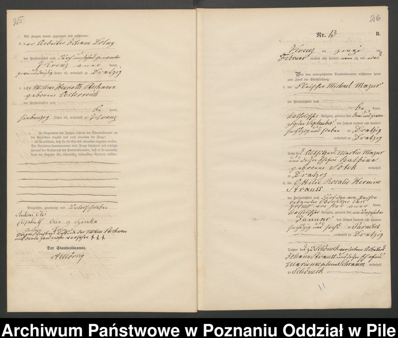 Obraz 16 z jednostki "Księga małżeństw"