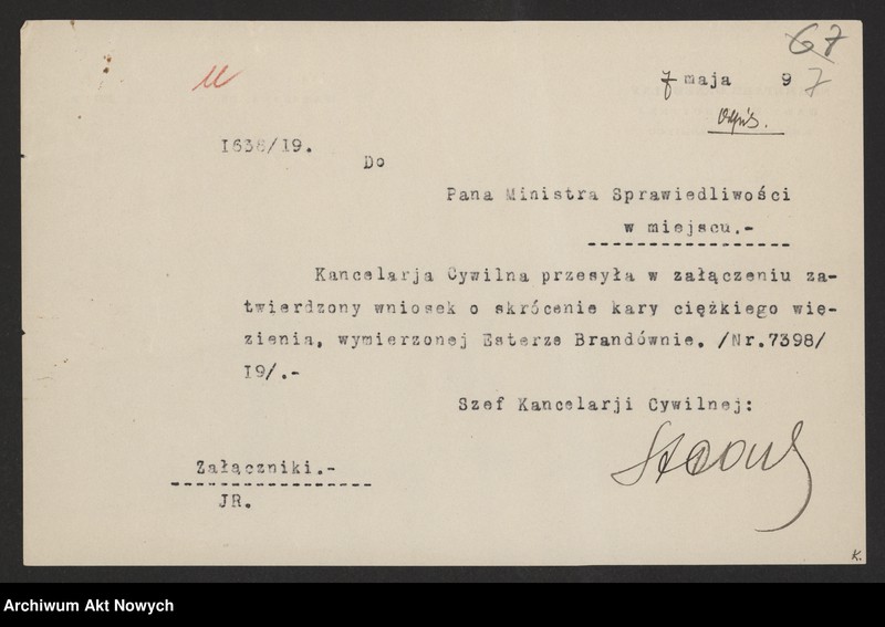 image.from.unit.number "Ułaskawienia z Małopolski - uwzględnione, dotyczące: zabójstw, uszkodzeń ciała, gwałtu publicznego, posiadania broni, obrazy, oszczerstw, oszustw, lichwy, kradzieży (w tym żywności z oblężonej przez Rosjan twierdzy Przemyśl w 1914 r. i płodów rolnych przez zubożałych Rusinów, powrocie w 1918 r. z przymusowej ewakuacji w głąb Rosji, dokonanej przez Rosjan w 1915 r.)"