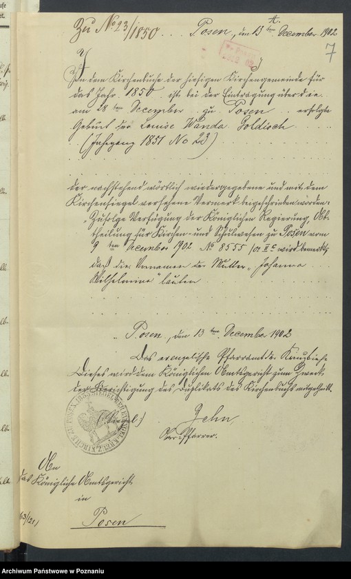 Obraz 9 z jednostki "[Akta urodzeń i chrztów, zapowiedzi i ślubów, zgonów i pogrzebów]"