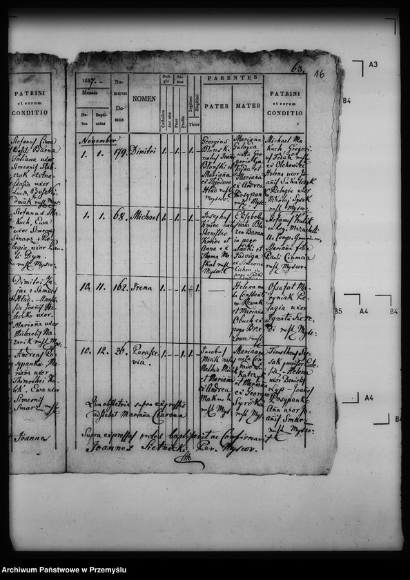 image.from.unit.number "[Kopie ksiąg metrykalnych parafii Myscowa (dekanat Dukla)]"