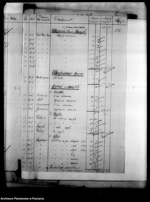 Obraz 11 z jednostki "[Szkoły zawodowe- sprawozdania budżetowe]"