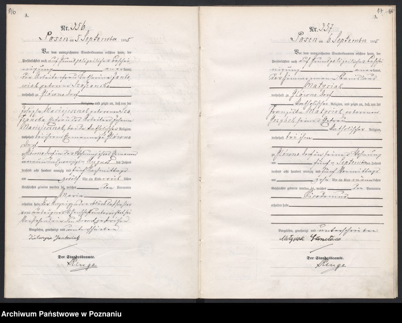 Obraz 11 z jednostki "Księga urodzeń t. II"