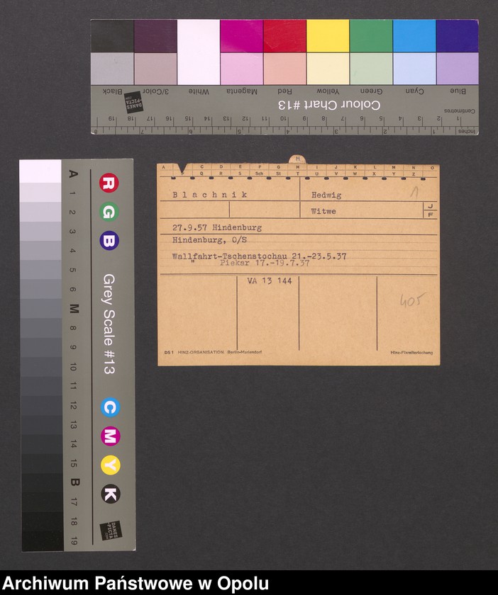 Obraz 3 z jednostki "[Blachnik Hedwig, ur. 27.9.1857 Hindenburg]"