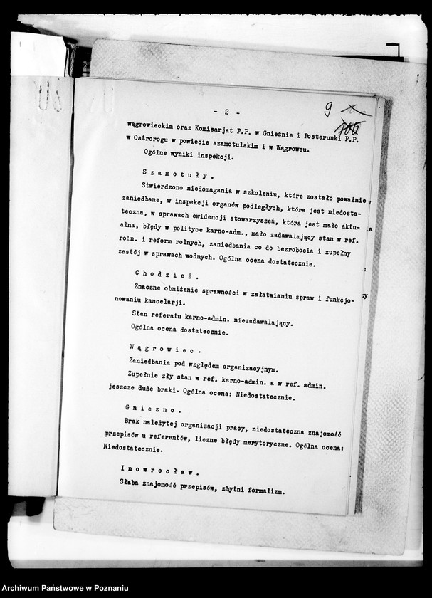 Obraz 13 z jednostki "Konferencje naczelników wydziałów /protokoły z konferencji sprawozdawczych"