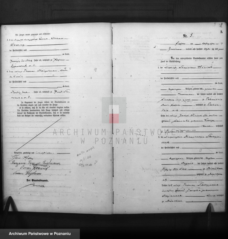 Obraz 6 z jednostki "Księga małżeństw"