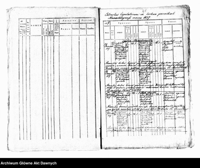 image.from.unit.number "Parafia: Monasterzyska. Dekanat: Buczacz. Ekstrakty z księgi metrykalnej urodzeń, ślubów i zgonów dla miasta Monasterzyska i wsi: Berezówka, Bertniki, Czeremchów*, Dobrowody*, Dubienko, Folwarki, Hołhocze**, Hrehorów***, Huta Nowa, Huta Stara, Komarówka***, Korościatyn***, Kowalówka*, Olesza*, Sawałuski*, Słobódka Dolna, Słobódka Górna, Szwejków****, Zastawce****, Wolica**, Wyczółki***."