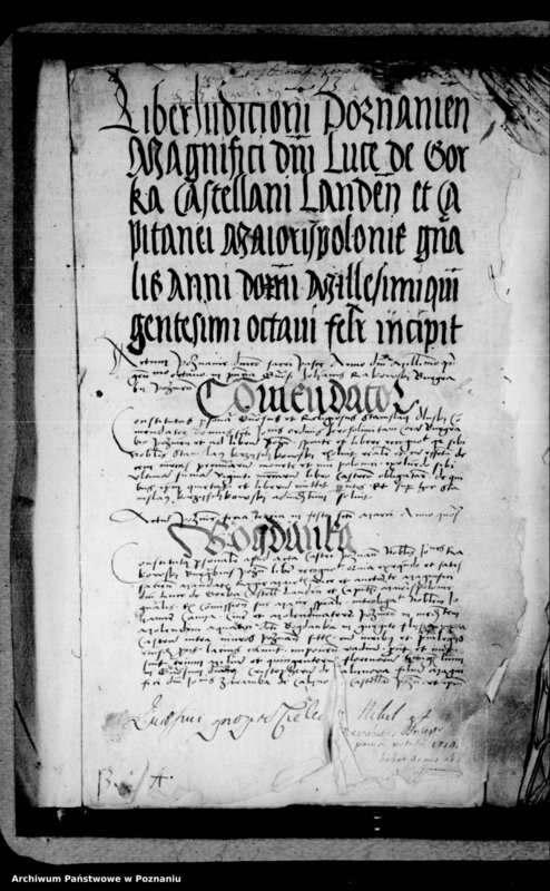 Obraz 3 z jednostki "Inscriptiones, relationes, decreta [inducta]"