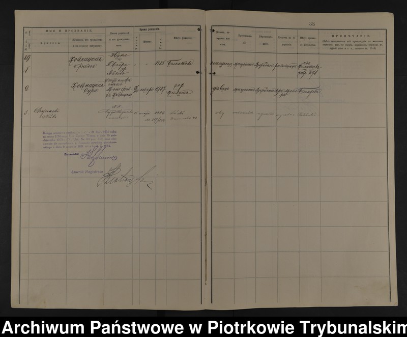 image.from.unit.number "Kniga postoânnago narodonaseleniâ [posada Belhatov"] gmina Belhatuvek Petrokovskago uĕzda Petrokovskoj Gubernii [tom II, nr domów 84 - 171]"