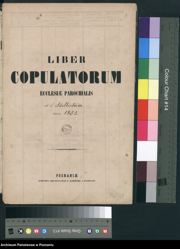 Obraz 3 z jednostki "Księga małżeństw"
