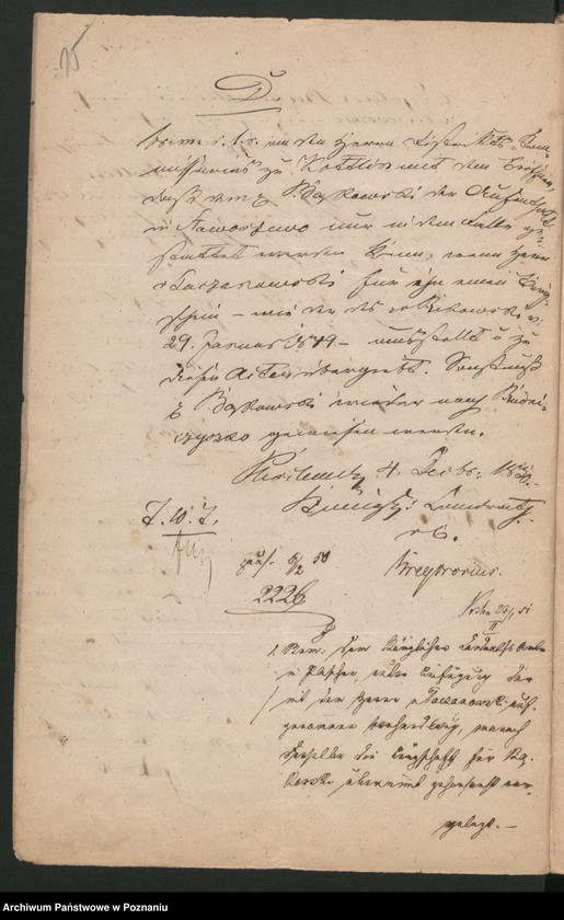 Obraz 18 z jednostki "A. betr. Cajetan Bonkowski in Leipe"