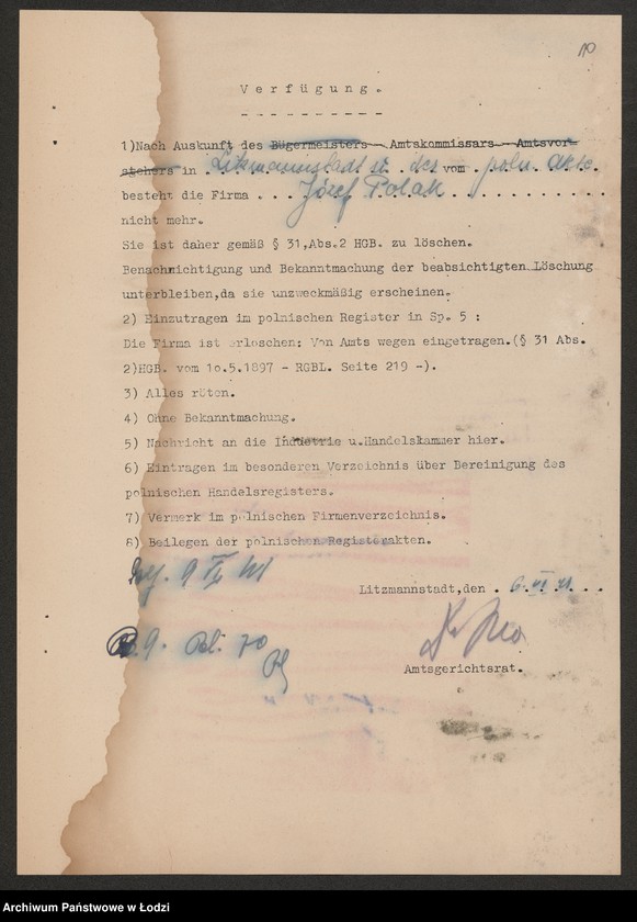 Obraz 12 z jednostki "Józef Polak – sklep kolonialno – spożywczy"