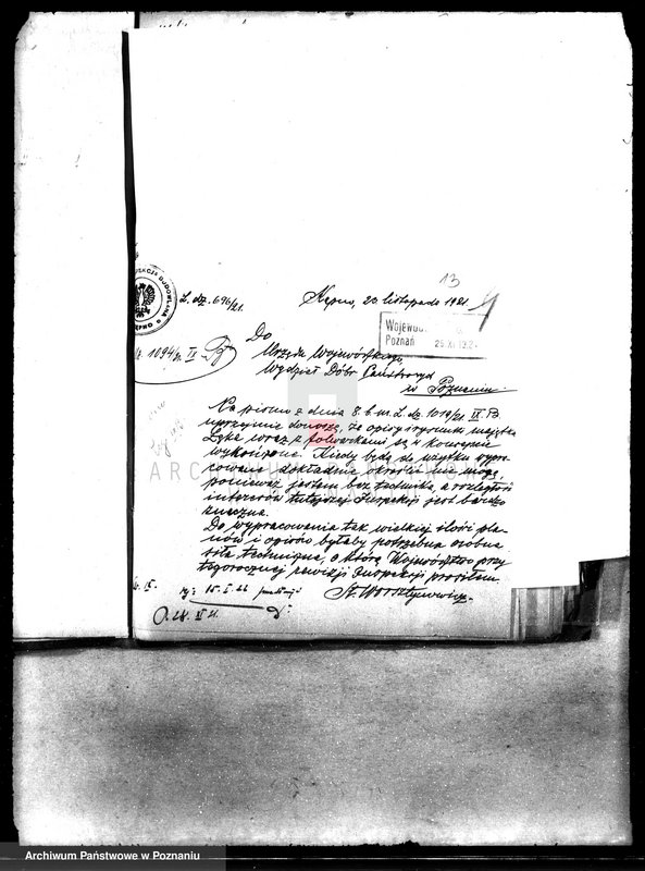 Obraz 17 z jednostki "Sprawy budowlane domeny Łęka"